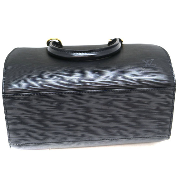 Louis Vuitton Pont Neuf Epi Leather Noir Black Handbag - Picture 5 of 9